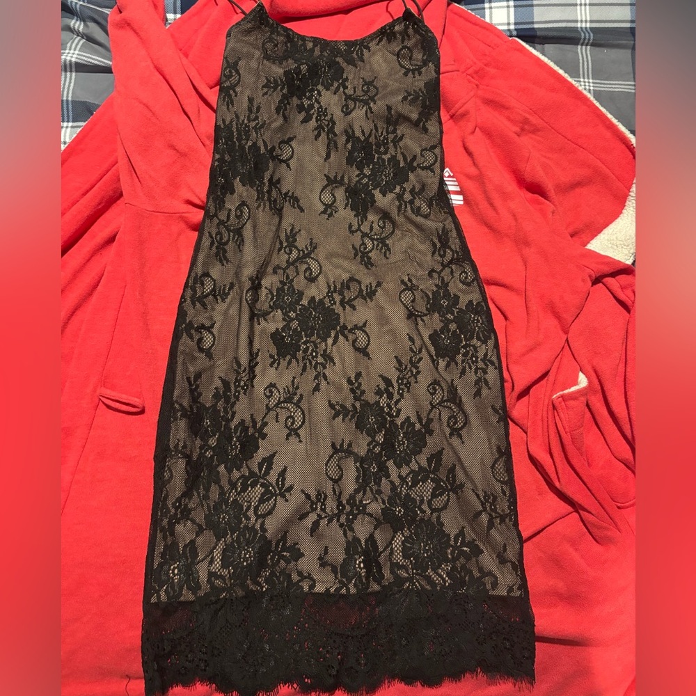 Black Lace Dress